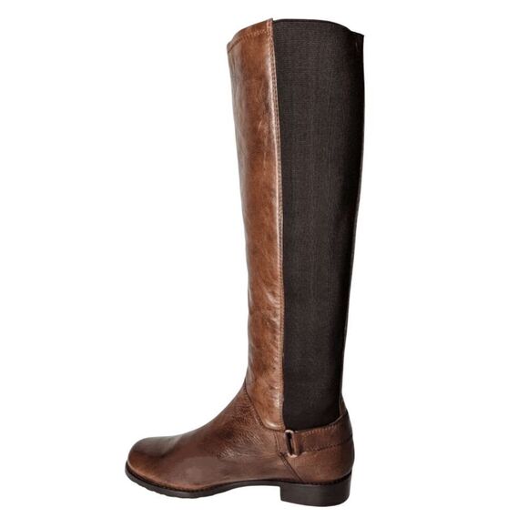 STUART WEITZMAN Accumulate Tall Back-Stretch Riding Boot Size 6.5M - Picture 6 of 8